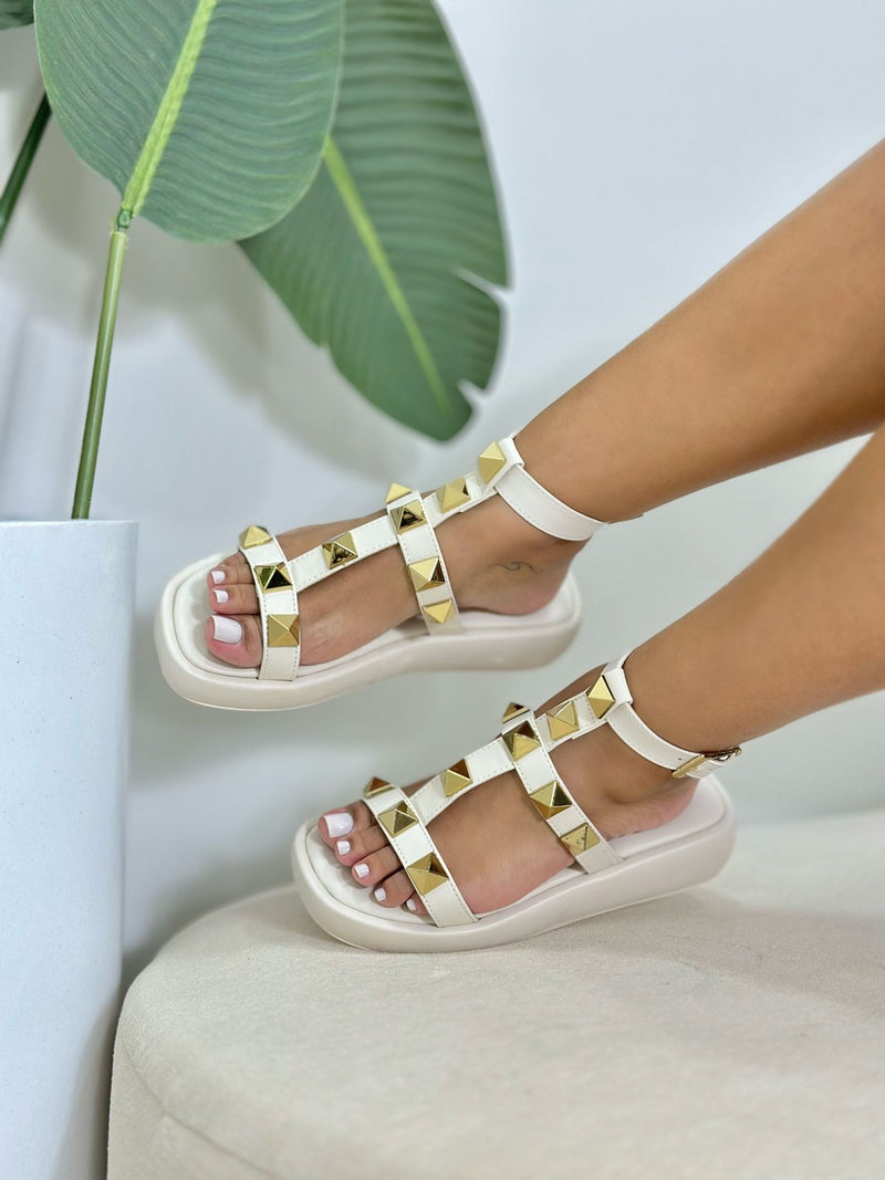 Papete Off White Aplicação Spike
