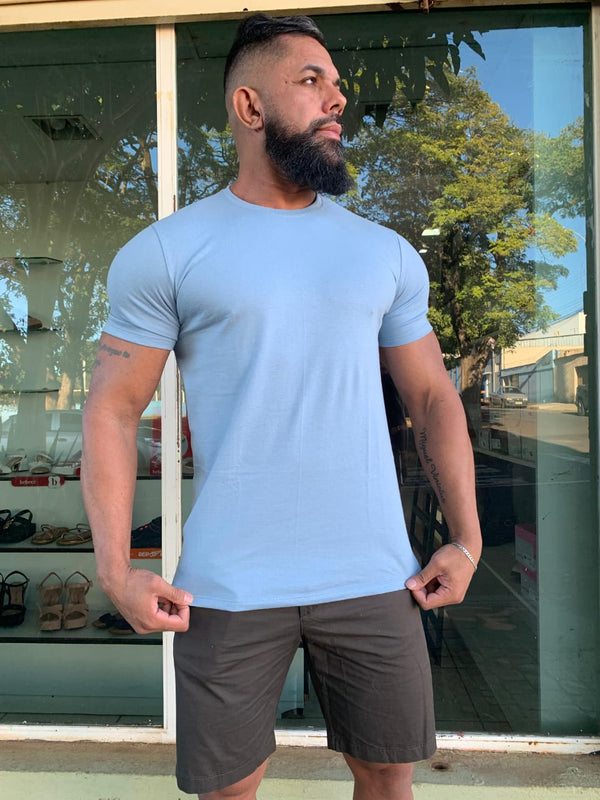 Camiseta Hering Azul Claro